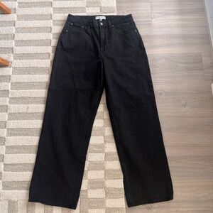 Abercrombie & Fitch Black The Loose High Rise Jeans